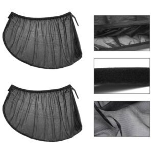 Pare-Soleil Latéral Voiture en Maille Nylon – Protection Double Couche