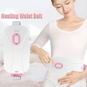 Ceinture Chauffante Intelligente avec Massage Infrarouge – Soulagement Douleur Lombaire et Menstruelle