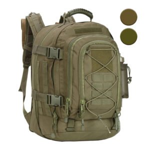 Sac à Dos Tactique 60L Extensible et Résistant – Polyvalent et Confortable