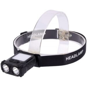 Lampe Frontale Rechargeable pour Activités Extérieures et Cyclisme مصباح رأس قابل لإعادة الشحن