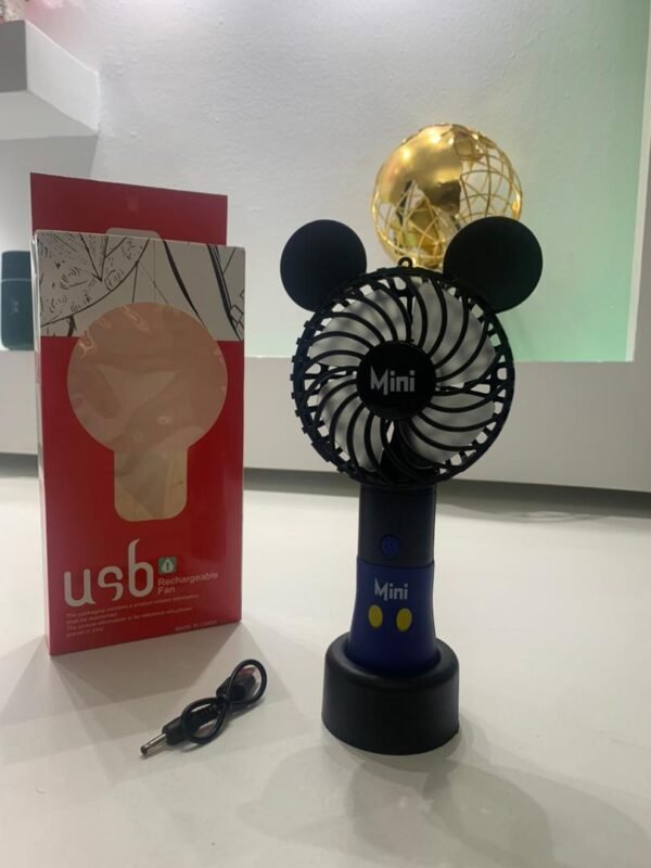 ⁦Mini Ventilateur Portable Silencieux – Idéal Voyage et Extérieur⁩ - الصورة ⁦5⁩