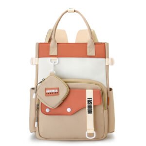 Sac à Dos Tendance Bicolore – Élégant, Spacieux et Résistant