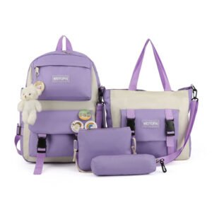 Sac à Dos Kawaii – Imperméable, Grande Capacité et Confort Quotidien