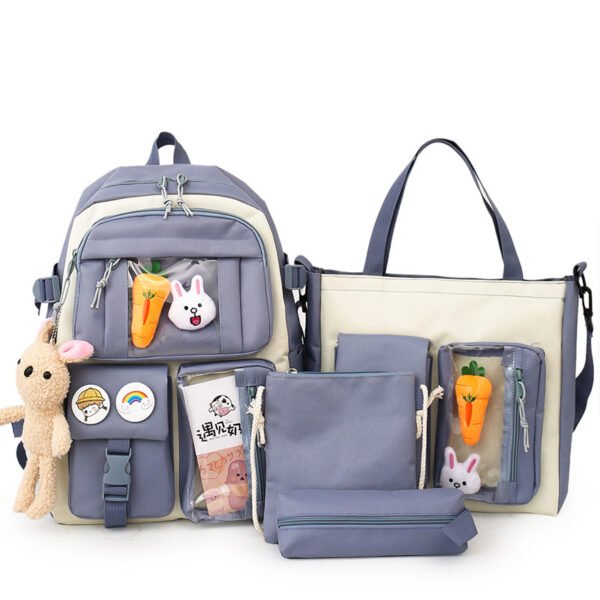 ⁦Sac à Dos Kawaii Femme – Résistant, Léger et Grande Capacité⁩ - الصورة ⁦2⁩