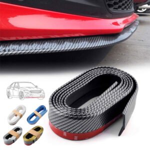 Lame de Pare-Chocs Universelle en Caoutchouc TPVC – 2,5m Auto-Adhésive Anti-Rayures