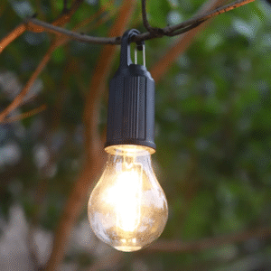 Lampe de Camping LED avec Lumière Chaude – USB-C, Étanche, 3 Modes