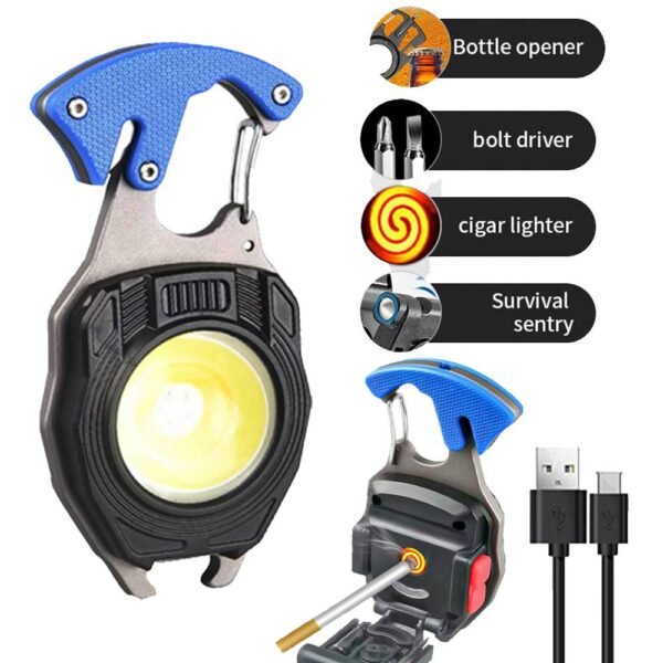 ⁦Lampe de Survie Multifonction Ultra-Compacte – 70g⁩ - الصورة ⁦4⁩