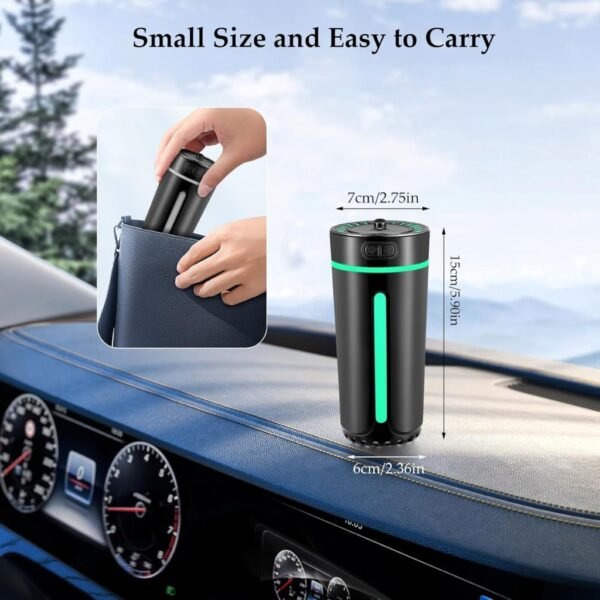 ⁦Diffuseur Voiture et Maison avec Humidificateur USB 300 ml⁩ - الصورة ⁦6⁩
