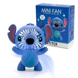 Mini Ventilateur Portable Stitch – USB & Design Mignon
