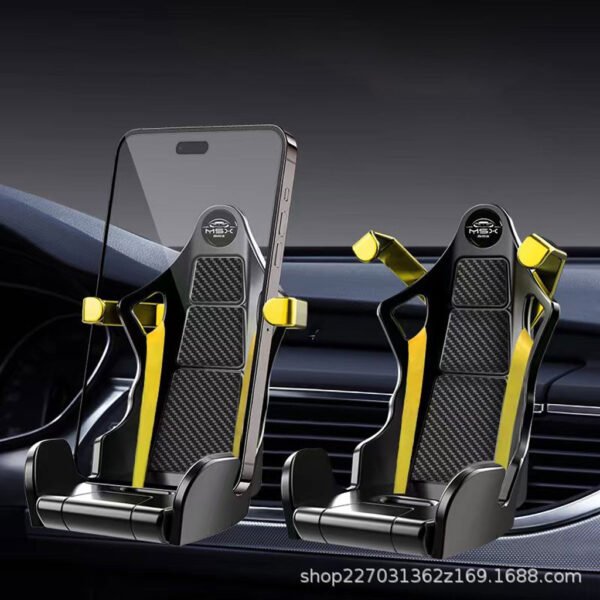 ⁦Support Téléphone Design Siège Racing – Ajustable & Universel⁩ - الصورة ⁦4⁩