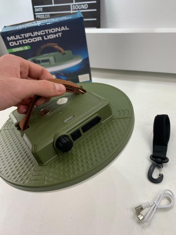 ⁦Lampe de Camping 13000mAh – 4000LM avec Power Bank مصباح تخييم قوي مع باور بانك 13000 مللي أمبير و4000 لومين⁩ - الصورة ⁦5⁩
