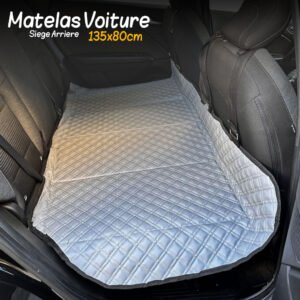 Matelas de Voiture Non Gonflable Pliable – Universel pour SUV et Berlines