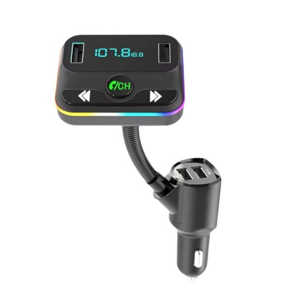 ⁦Transmetteur FM Bluetooth avec Lecteur MP3 et Chargeur USB⁩ - الصورة ⁦5⁩
