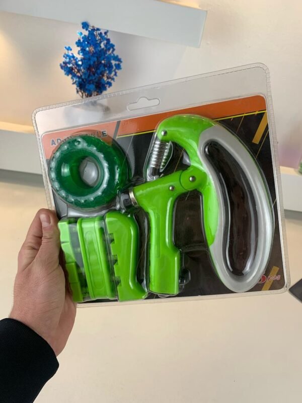 ⁦Kit Renforcement de Main ALANES – 5 Accessoires, Résistance Ajustable 10 à 60kg⁩ - الصورة ⁦8⁩