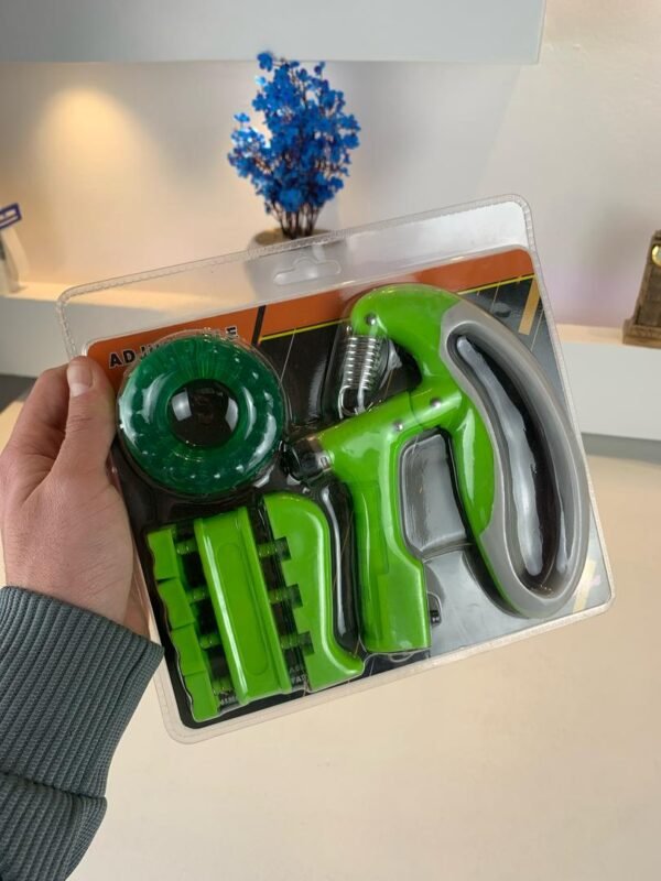 ⁦Kit Renforcement de Main ALANES – 5 Accessoires, Résistance Ajustable 10 à 60kg⁩ - الصورة ⁦3⁩