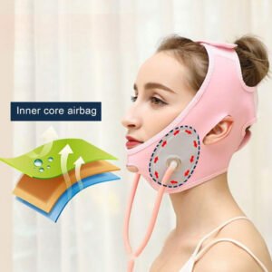Bande de Lifting Visage Réutilisable en Tissu Élastique Respirant – حزام شد الوجه