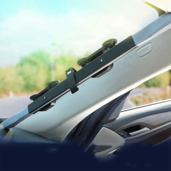 ⁦Pare-Soleil Voiture Réglable Rétractable en Aluminium – Protection UV & Isolation Thermique⁩ - الصورة ⁦2⁩