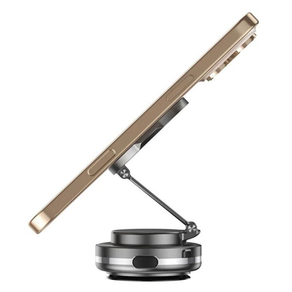 ⁦Support Magnétique Pliable avec Ventouse Puissante – Réglable & Portable⁩ - الصورة ⁦9⁩