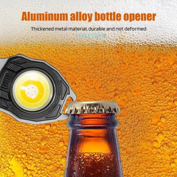 ⁦Mini lampe LED 8-en-1  portable - مصباح صغير متعدد الوظائف⁩ - الصورة ⁦7⁩
