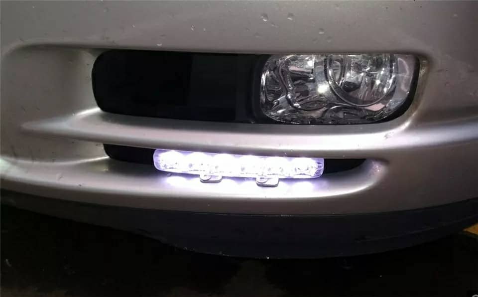Feux de jour anti-brouillard Haute Puissance pour Voiture – 6 LED Blanches 6000K - الصورة 7