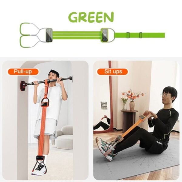 ⁦Bande de Traction avec Compteur – Latex Résistant, Suivi Intelligent & Assistance Musculation⁩ - الصورة ⁦6⁩