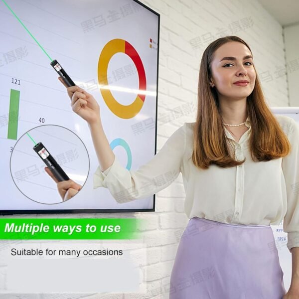 ⁦Laser Haute Puissance Rechargeable 2000m – Multifonction Pro⁩ - الصورة ⁦8⁩