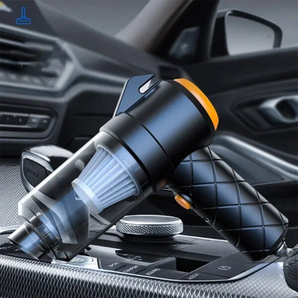 ⁦Aspirateur de Voiture Sans Fil Puissant – Compact, Rechargeable et Efficace⁩ - الصورة ⁦4⁩