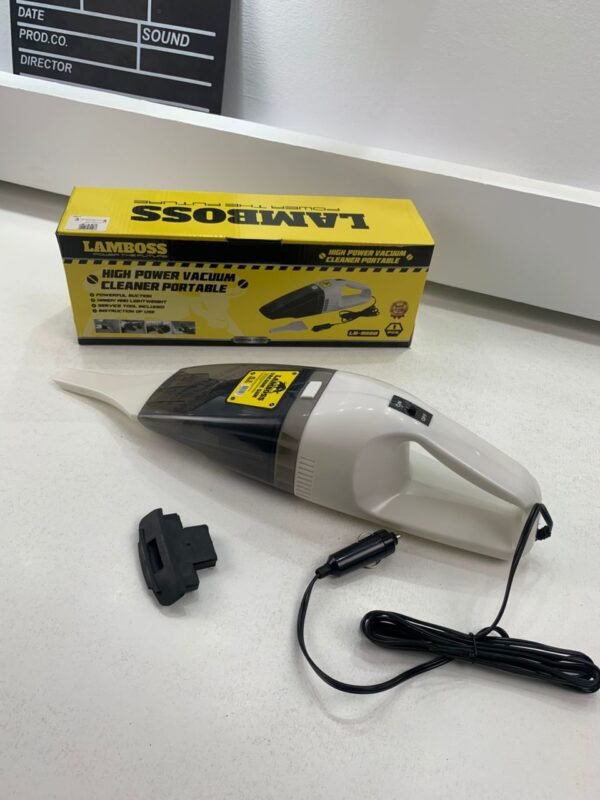 ⁦Aspirateur Voiture Puissant – Sec & Humide avec Filtre Inox⁩ - الصورة ⁦7⁩
