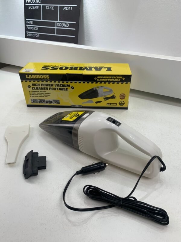 ⁦Aspirateur Voiture Puissant – Sec & Humide avec Filtre Inox⁩ - الصورة ⁦4⁩