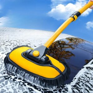 Brosse de Lavage Voiture Télescopique à Manche Long