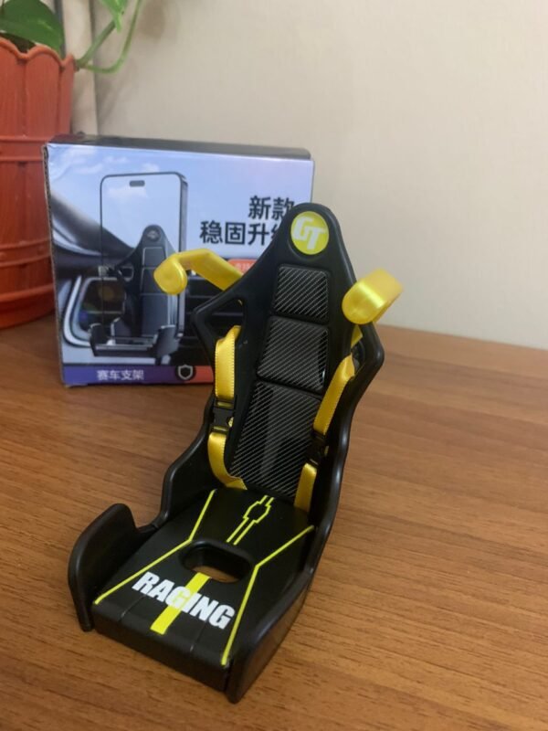 ⁦Support Téléphone Design Siège Racing – Ajustable & Universel⁩ - الصورة ⁦3⁩