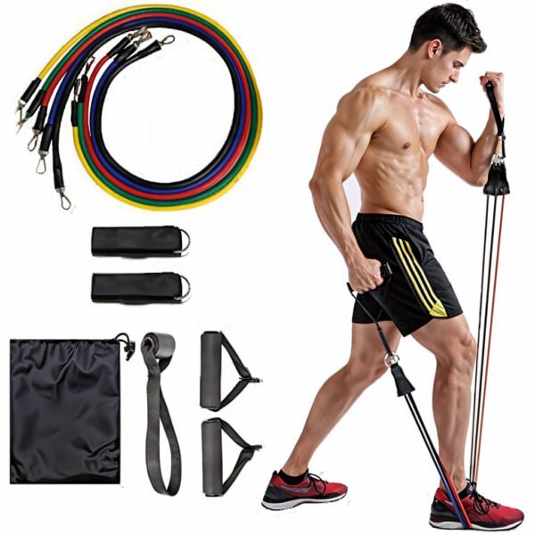 Bande de Résistance Multifonction – Entraînement Musculation & Rééducation, Portable et Polyvalente