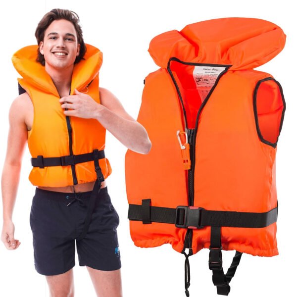 ⁦Gilet de Sauvetage Renforcé pour Adultes – Haute Sécurité et Confort | سترة نجاة قوية للبالغين⁩ - الصورة ⁦2⁩