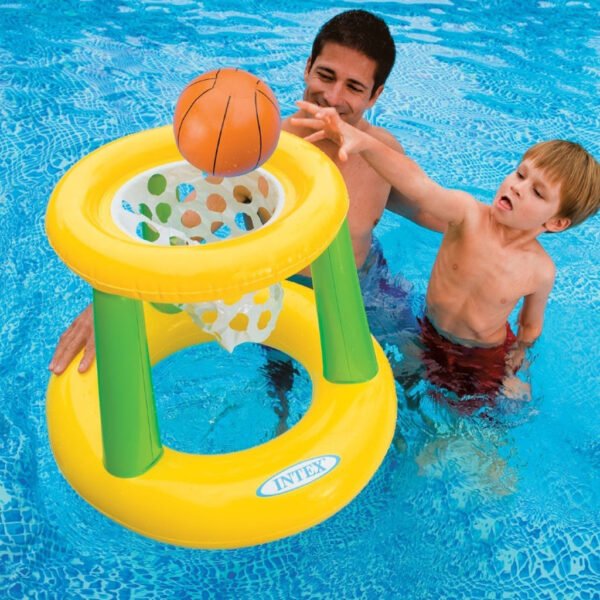 ⁦Jeu de Basket-ball Flottant Gonflable – Intex 58504 | لعبة كرة سلة عائمة قابلة للنفخ⁩ - الصورة ⁦2⁩