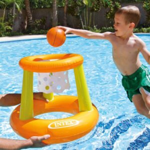 Jeu de Basket-ball Flottant Gonflable – Intex 58504 | لعبة كرة سلة عائمة قابلة للنفخ