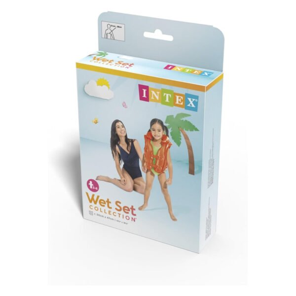 ⁦Gilet de Natation Deluxe pour Enfants – Intex 58671EU | سترة سباحة للأطفال بتصميم فاخر⁩ - الصورة ⁦3⁩