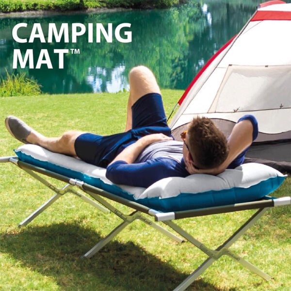 ⁦Matelas Gonflable de Camping Intex 67998 – 72 x 189 x 20 cm, Léger et Compact pour l’Aventure en Plein Air فرشة تخييم قابلة للنفخ من إنتكس – 72×189×20 سم، خفيفة ومثالية للرحلات⁩ - الصورة ⁦6⁩