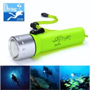 Torche LED Étanche Haute Puissance pour Plongée Sous-Marine كشاف مقاوم للماء عالي الأداء للغوص تحت الماء