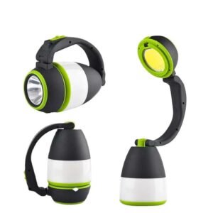 Lampe de poche 3 en 1 , bureau et camping , 3 modes, rechargeable avec fonction batterie externe