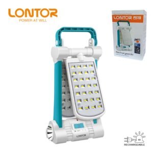 Lampe de Camping LED Rechargeable LONTOR – 56 SMD, USB, 22h d’Autonomie