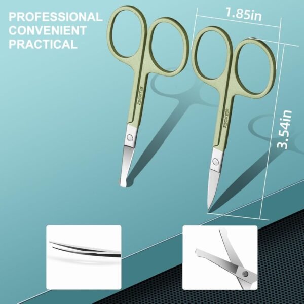 ⁦Kit Manucure 30 Pièces en Acier Inoxydable – Étui Luxe et Soin Complet⁩ - الصورة ⁦2⁩