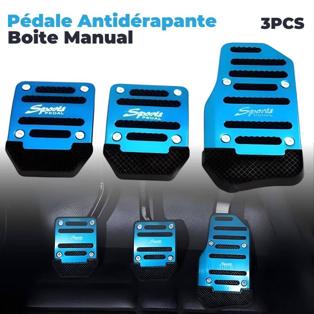 Pédale Sport Antidérapante en Aluminium – Installation Facile
