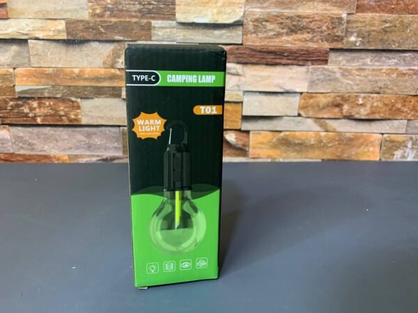 ⁦Lampe de Camping LED avec Lumière Chaude – USB-C, Étanche, 3 Modes⁩ - الصورة ⁦9⁩