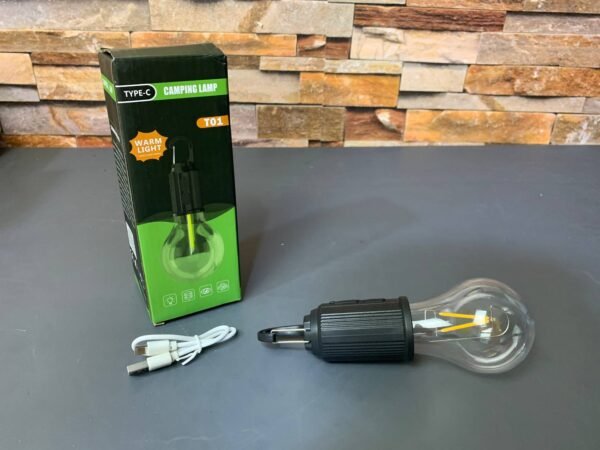⁦Lampe de Camping LED avec Lumière Chaude – USB-C, Étanche, 3 Modes⁩ - الصورة ⁦11⁩