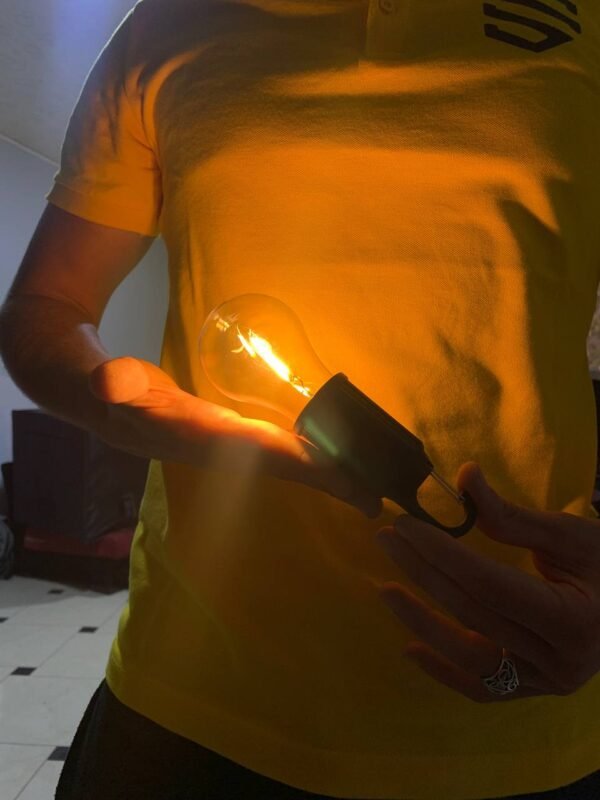 ⁦Lampe de Camping LED avec Lumière Chaude – USB-C, Étanche, 3 Modes⁩ - الصورة ⁦8⁩