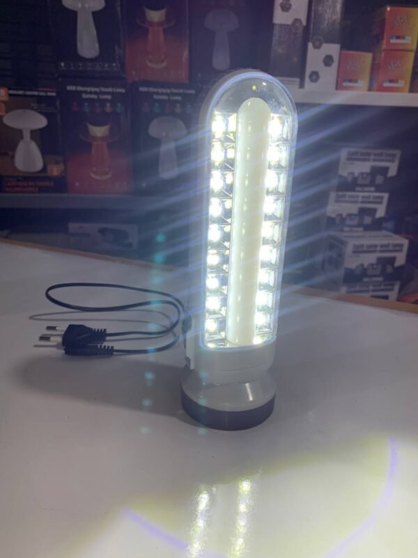 ⁦Lampe LED Solaire Rechargeable – 19 LED, 2 Modes, Batterie 1200 mAh⁩ - الصورة ⁦12⁩