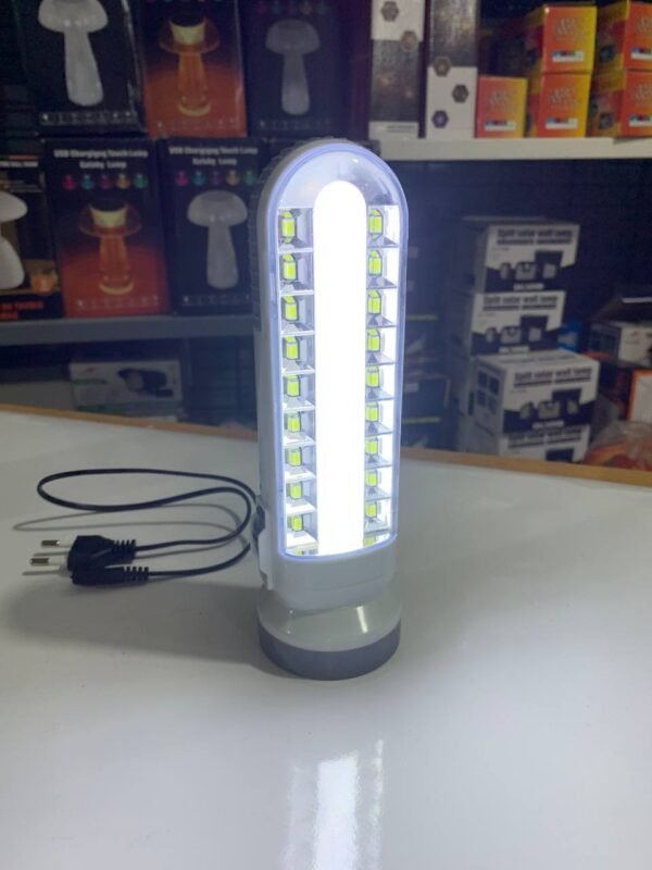 ⁦Lampe LED Solaire Rechargeable – 19 LED, 2 Modes, Batterie 1200 mAh⁩ - الصورة ⁦10⁩