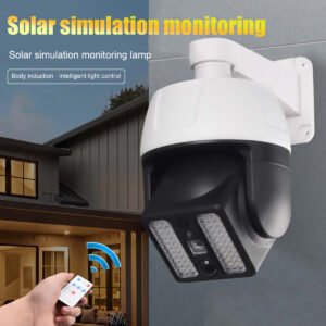 Applique Murale Solaire Détecteur de Mouvement 66 LED – Télécommande et 3 Modes