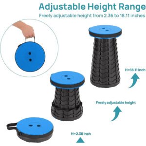 Tabouret Télescopique Pliable et Portable – Idéal pour le Camping et les Activités en Plein Air – كرسي تلسكوبي قابل للطي ومحمول – مثالي للتخييم والنزهات