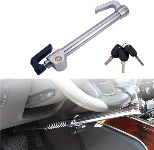 ⁦Antivol Voiture Polyvalent – Sécurité Renforcée et Marteau de Secours⁩ - الصورة ⁦2⁩